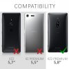 Husa pentru Sony Xperia XZ2 Premium, Piele naturala, Maro, 45007.05