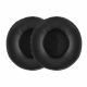 Set 2 Perne de urechi pentru casti AKG K518DJ/K81/K518LE, Kwmobile, Negru, Piele ecologica, 45051.01