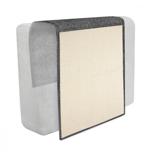 Protectie impotriva zgarieturilor pentru Pisici, 60x45 cm, Sisal, Gri, 45105.19.02