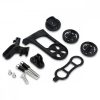 Suport bicicleta pentru gps Garmin Bryton Rider/CatEye/Edge, Kwmobile, Negru, Metal, 45202.01