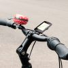 Suport bicicleta pentru gps Garmin Bryton Rider/CatEye/Edge, Kwmobile, Negru, Metal, 45202.01