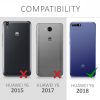 Husa pentru Huawei Y6 (2018), Silicon, Roz, 45286.02