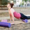 Rola Pilates Navaris, 90 x 15 cm, Mov, 45380.38