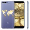 Husa pentru Huawei Y6 (2018), Silicon, Gold, 45413.01