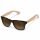 Ochelari de soare unisex Navaris, UV400, Bambus, Maro, 40731.05.05