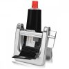 Dispenser pasta de dinti Kwmobile, Gri, Metal, 45488.01