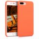 Husa pentru Apple iPhone 8 Plus / iPhone 7 Plus, Silicon, Portocaliu, 40842.29