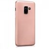 Husa pentru Samsung Galaxy A8 (2018), Silicon, Rose Gold, 45634.31