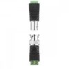 Set 10 Adaptoare conector BNC cu 5 x mascul 5 x femela, Kwmobile, Multicolor, Metal, 45685.01