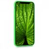 Husa pentru Apple iPhone X / iPhone XS, Silicon, Verde, 43940.44