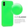 Husa pentru Apple iPhone X / iPhone XS, Silicon, Verde, 43940.44