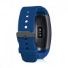 Set 2 Curele pentru Samsung Gear Fit2 / Gear Fit 2 Pro, kwmobile, Silicon, Albastru / Negru, 38830.04