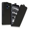 Husa pentru Samsung Galaxy A6 (2018), Piele ecologica, Negru, 45881.01