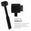 Perie de curatare pentru vinil, Kwmobile, Negru, Plastic, 45854.01