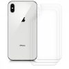 Set 3 Folii de protectie pentru Apple iPhone XS Max, kwmobile, Spate, Transparenta, 45920.5