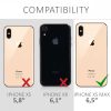 Folie de protectie pentru Apple iPhone XS Max, kalibri, Fata, Negru, 45962.01