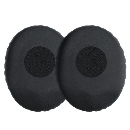 Set 2 Perne de urechi pentru casti Sennheiser HD228/HD229/HD220, Kwmobile, Negru, Piele ecologica, 45942.01