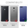 Husa pentru Huawei Y6 (2018), Piele ecologica, Negru, 45923.01