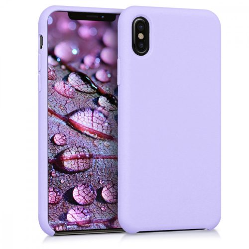 Husa pentru Apple iPhone X / iPhone XS, Silicon, Mov, 42495.108