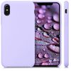 Husa pentru Apple iPhone X / iPhone XS, Silicon, Mov, 42495.108