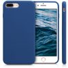 Husa pentru Apple iPhone 8 Plus / iPhone 7 Plus, Silicon, Albastru, 40842.116