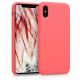 Husa pentru Apple iPhone X / iPhone XS, Silicon, Roz, 46313.103