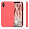 Husa pentru Apple iPhone X / iPhone XS, Silicon, Roz, 46313.103