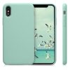 Husa Apple iPhone X / iPhone XS, Silicon, Verde, 46313.71