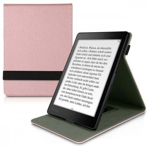 Husa pentru Kobo Aura One, Piele ecologica, Rose Gold, 45100.81