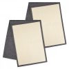 Set 2x Protectie impotriva zgarieturilor pentru Pisici, 60x45 cm, Sisal, Gri, 46354.19.02