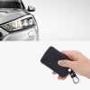 Husa Cheie Auto pentru Renault / Dacia - 4 Butoane - Keyless Go, Piele ecologica, Negru, 46356.01