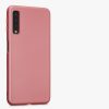 Husa pentru Samsung Galaxy A7 (2018), Silicon, Rose Gold, 46421.31