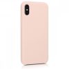 Husa pentru Apple iPhone X / iPhone XS, Silicon, Roz, 42495.10