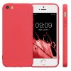 Husa pentru Apple iPhone 5 / iPhone 5s / iPhone SE, Silicon, Rosu, 44141.111