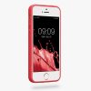 Husa pentru Apple iPhone 5 / iPhone 5s / iPhone SE, Silicon, Rosu, 44141.111