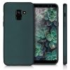 Husa pentru Samsung Galaxy A8 (2018), Silicon, Verde, 45634.14