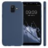 Husa pentru Samsung Galaxy A6 (2018), Silicon, Albastru, 45247.116