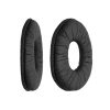 Set 2 Perne de urechi pentru casti Sony MDR-ZX110/MDR-ZX310, Kwmobile, Negru, Piele ecologica, 47100.01