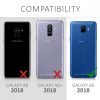 Husa pentru Samsung Galaxy A6 (2018), Aluminiu, Argintiu, 47129.35