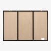 Tabla magnetica Navaris 3-in-1 pluta / tabla alba / tabla, 60 x 40 cm, 47164.01