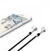 Curea pentru casti Huawei FreeBuds, Kwmobile, Negru, Silicon, 47399.01