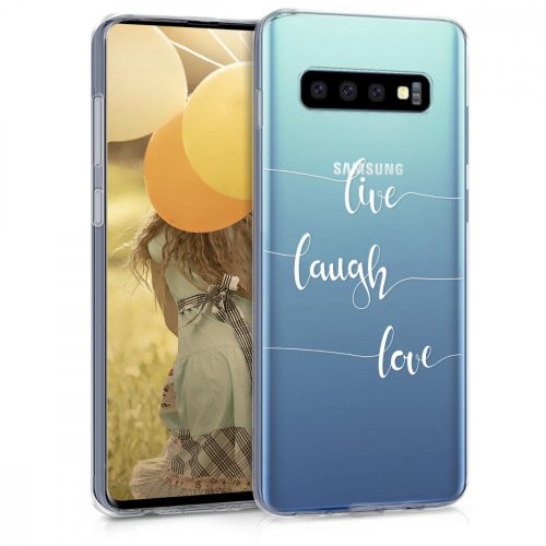 Husa pentru Samsung Galaxy S10, Silicon, Transparent, 47448.02