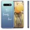 Husa pentru Samsung Galaxy S10, Silicon, Transparent, 47448.02