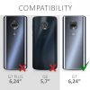 Husa pentru Motorola Moto G7 / Moto G7 Plus, Textil, Gri, 47487.01