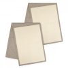 Set 2x Protectie impotriva zgarieturilor pentru Pisici, 60x45 cm, Sisal, Maro, 46354.24.02