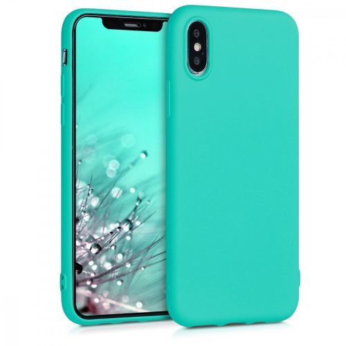 Husa pentru Apple iPhone X / iPhone XS, Silicon, Verde, 46270.126