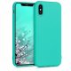 Husa pentru Apple iPhone X / iPhone XS, Silicon, Verde, 46270.126