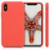 Husa pentru Apple iPhone X / iPhone XS, Silicon, Portocaliu, 46313.69