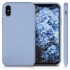 Husa pentru Apple iPhone X / iPhone XS, Silicon, Albastru, 46313.58