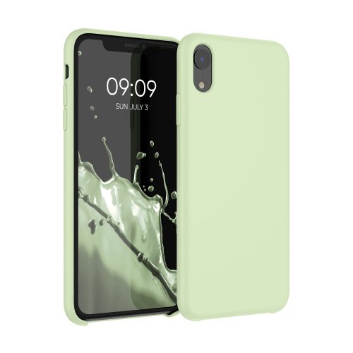 Husa pentru Apple iPhone XR, Silicon, Verde, 45910.137